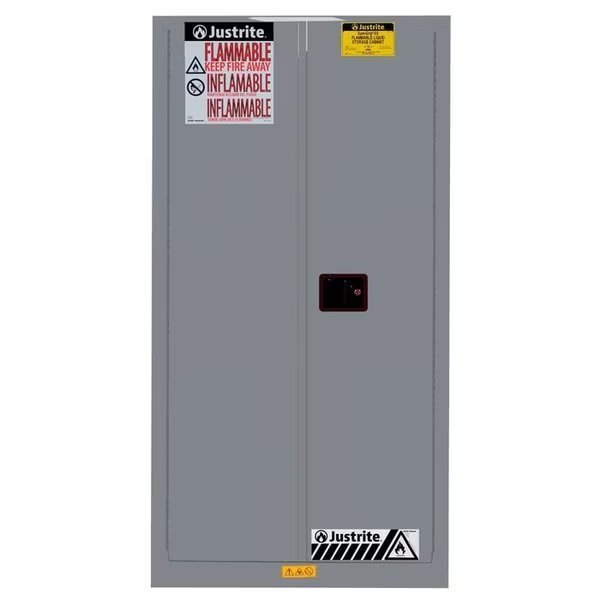 SURE-GRIP® EX VERTICAL DRUM SAFETY CABINET AND DRUM SUPPORT, CAP. 55 G, Justrite, Mfr#: 896223